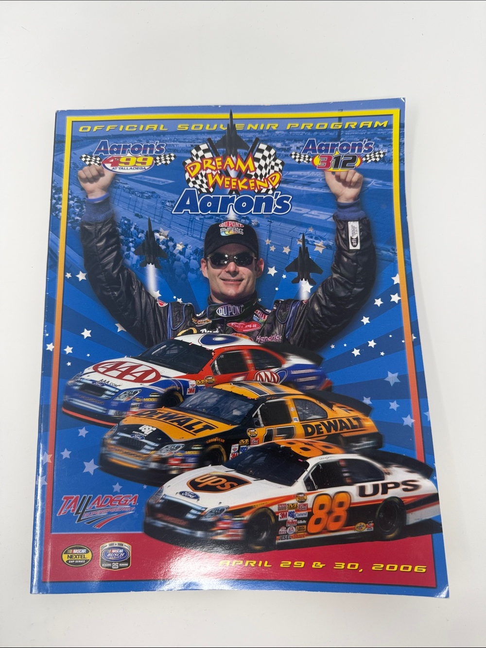 Aaron's Dream Weekend Talladega Official Souvenir Program - 2006